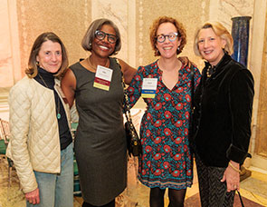 Photo of four women smiling. Link to Life Stage Gift Planner Ages 45-65 Situations.